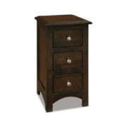 Finland 3 Drawer Nightstand