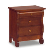 Old Classic Sleigh Nightstand