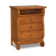 Old Classic Sleigh Nightstand