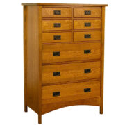 Arts & Crafts Chest of Drawers