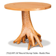 Round Stump Dining Table - Image 2