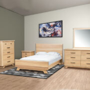 Neptune Panel Headboard Bed - Image 3