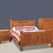West Village 3 Drawer Nightstand - Image 3