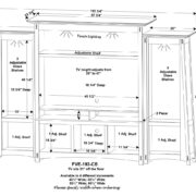 Colbran 4 Piece Wall Unit - Image 2
