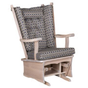 Ashland Panel Regular Glider and Ottoman - Image 2