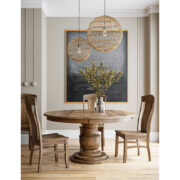 Burlington Single Pedestal Table - Image 2