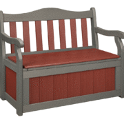 4’ Garden Bench w/Storage