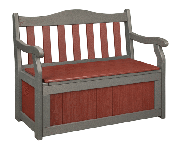 4’ Garden Bench w/Storage