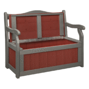 4’ Garden Bench w/Storage - Image 2