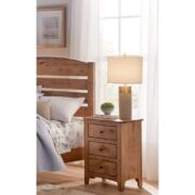 Dover 3 Drawer Nightstand - Image 3