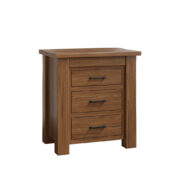 Portland 3 Drawer Nightstand