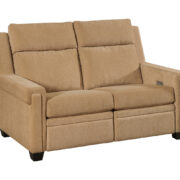 Remington Power Loveseat Recliner With Tilt Headrest