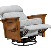 Hoosier Stockton Swivel Rocker Recliner - Image 3