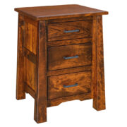 Cambridge 3 Drawer Nightstand
