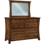 Vandalia 9 Drawer Mule Dresser