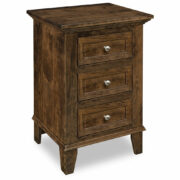 Arlington 3 Drawer Nightstand