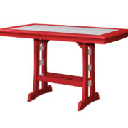 Counter Table With Umbrella Holes