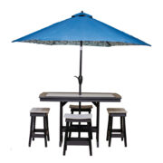 Counter Table With Umbrella Holes - Image 4