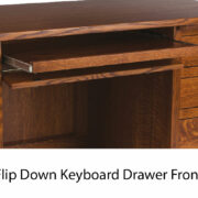 Freemont Mission Corner Desk With Hutch - Image 3