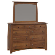 Boulder Creek 9 Drawer Dresser - 44¼"H