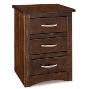 Denver 3 Drawer Nightstand