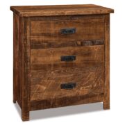 Dumont 3 Drawer Nightstand