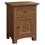 Abby 1 Drawer 1 Door Nightstand