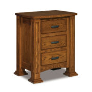 Lexington 3 Drawer Nightstand - 25½"W