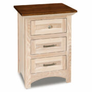 Lincoln 3 Drawer Nightstand