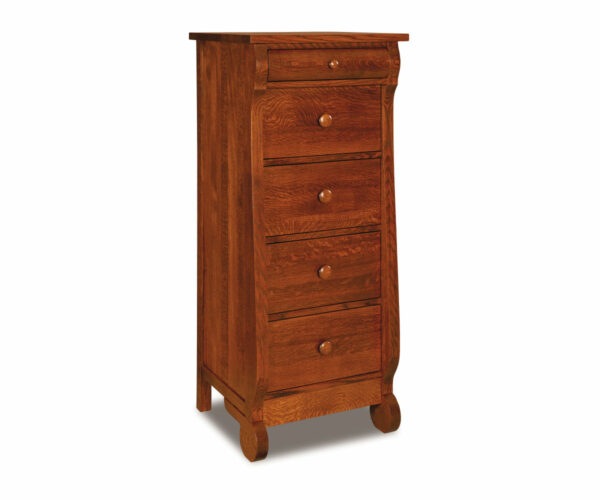 Old Classic Sleigh 5 Drawer Lingerie Chest