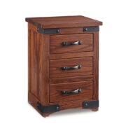Orewood 3 Drawer Nightstand - 20"W