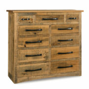 Orewood 11 Drawer Double Chest