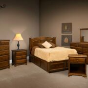 Americana 1 Drawer Open Nightstand - Image 6