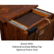 Berwick 1 Drawer Open Nightstand - Image 4